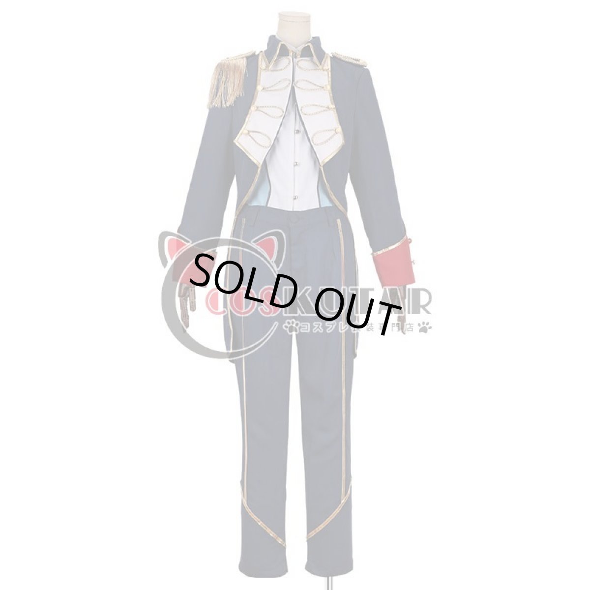 画像5: あんさんぶるスターズ！ レクイエム＊誓いの剣と返礼祭 鳴上嵐 コスプレ衣装 (5)