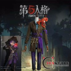 画像2: 第五人格 IdentityV 海賊船大工 庭師 エマ・ウッズ コスプレ衣装 (2)