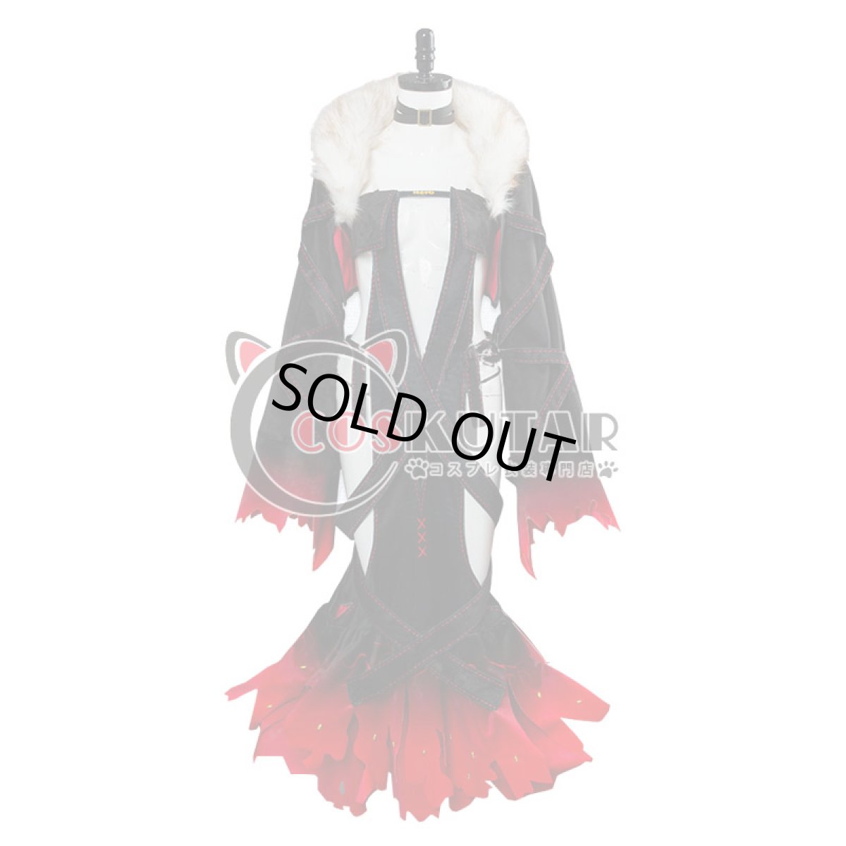 画像3: Fate/Grand Order FGO 虞美人 コスプレ衣装 霊基再臨 第三段階 最終再臨 (3)