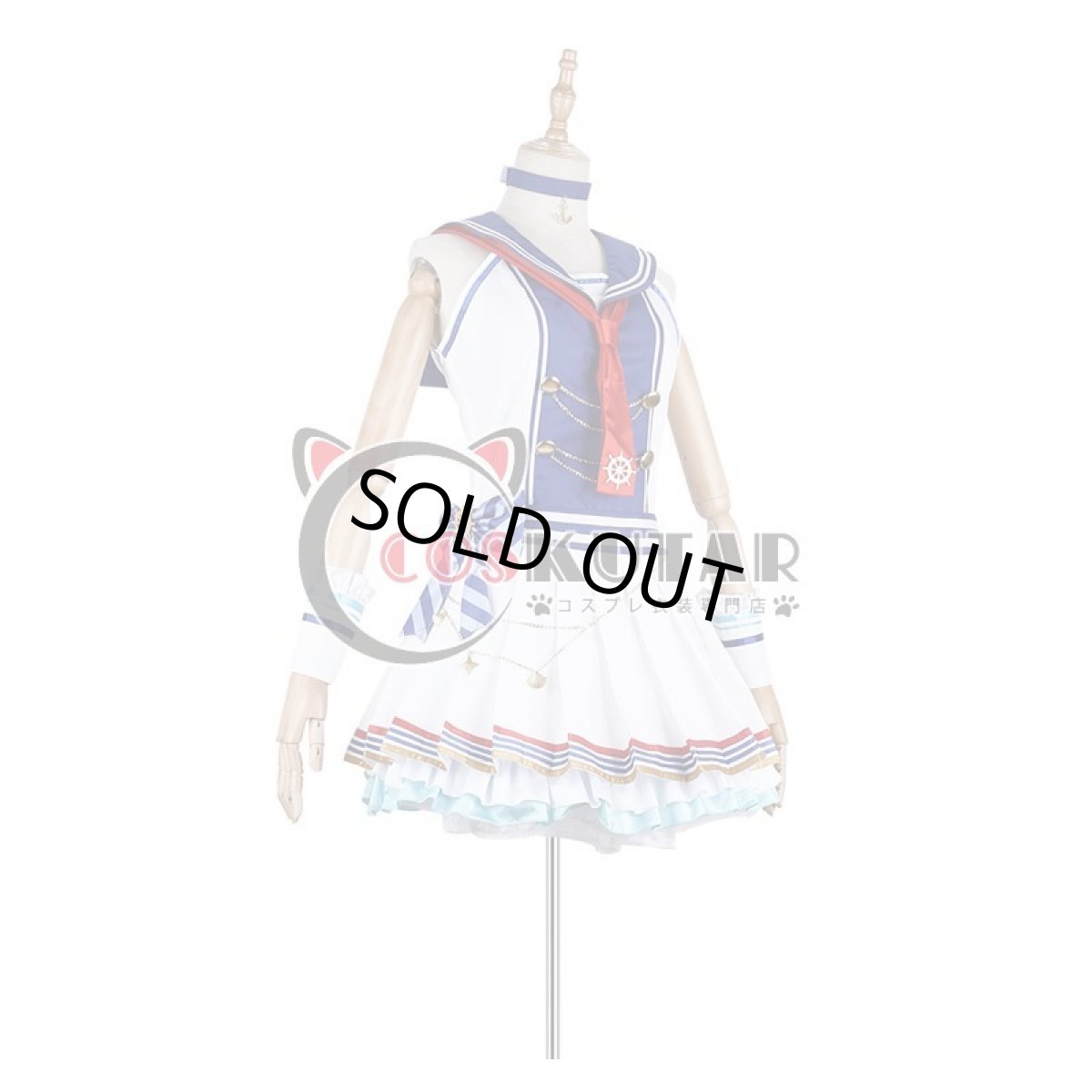 画像2: アイドルマスター シンデレラガールズ スターライトステージ デレステ サマカニ！！ マリンガール・カーニバル衣装 サマプリ 川島瑞樹 日野茜 堀裕子 上田鈴帆 難波笑美 コスプレ衣装 (2)