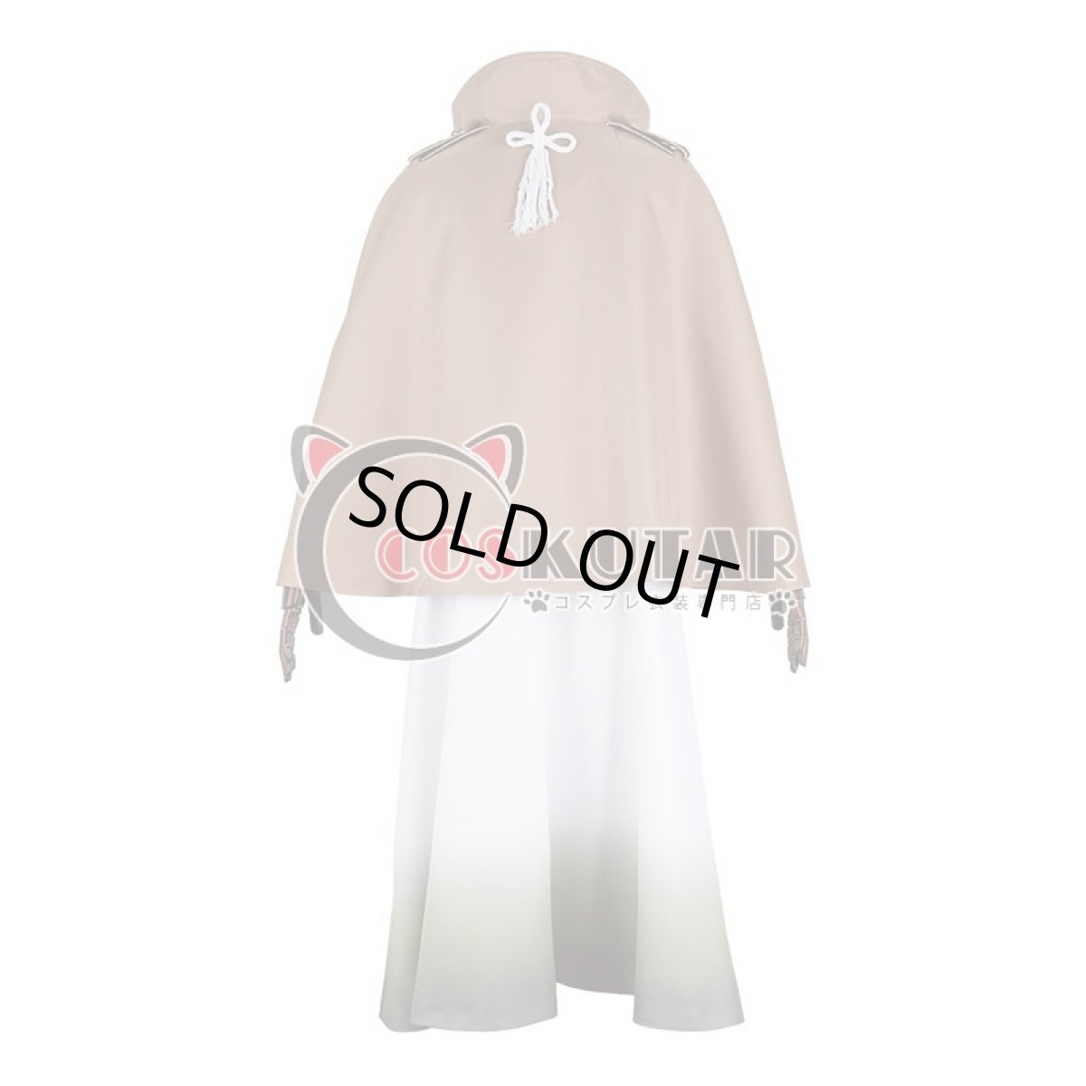 画像4: 刀剣乱舞 ミュージカル2部ライブ衣装 つはものどもがゆめのあと 膝丸 コスプレ衣装 マントとベスト (4)