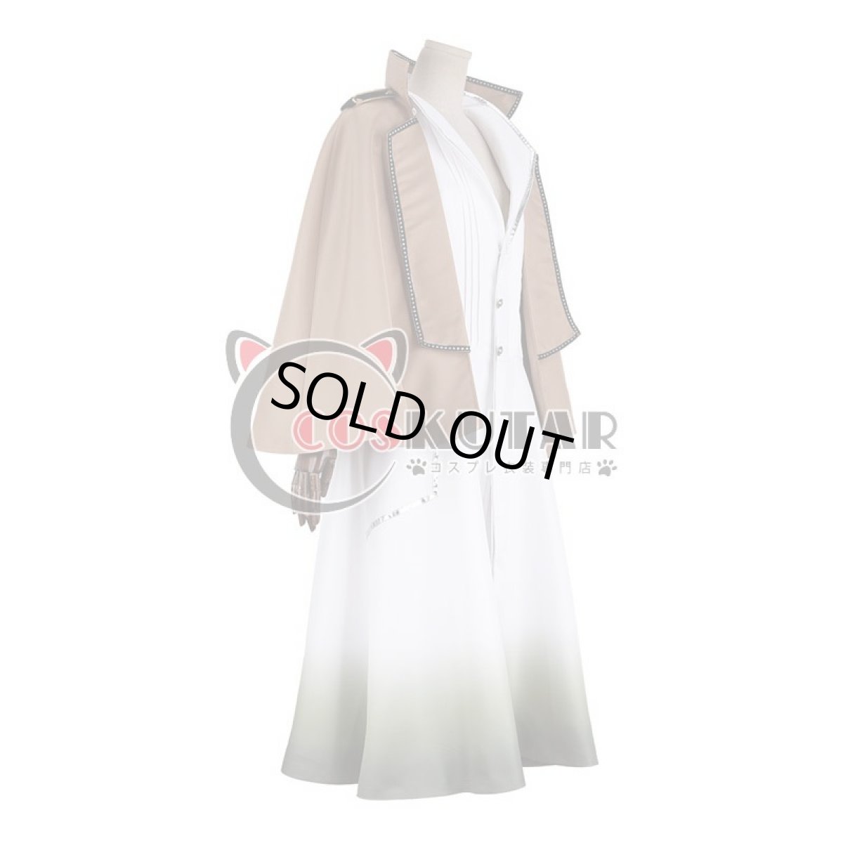 画像2: 刀剣乱舞 ミュージカル2部ライブ衣装 つはものどもがゆめのあと 膝丸 コスプレ衣装 マントとベスト (2)