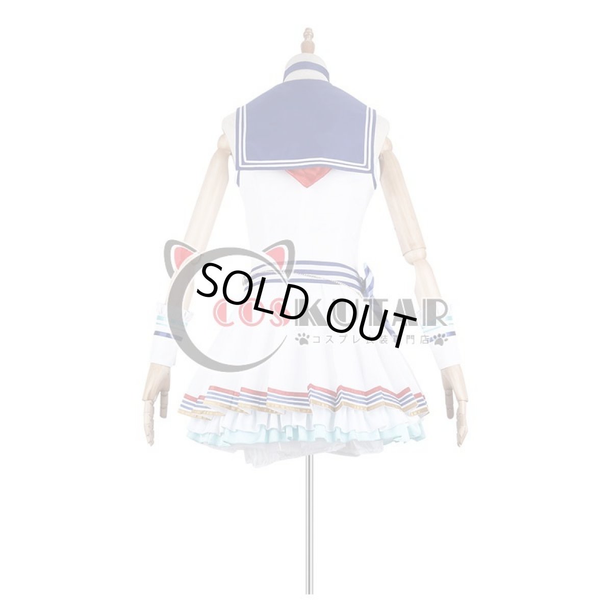 画像4: アイドルマスター シンデレラガールズ スターライトステージ デレステ サマカニ！！ マリンガール・カーニバル衣装 サマプリ 川島瑞樹 日野茜 堀裕子 上田鈴帆 難波笑美 コスプレ衣装 (4)