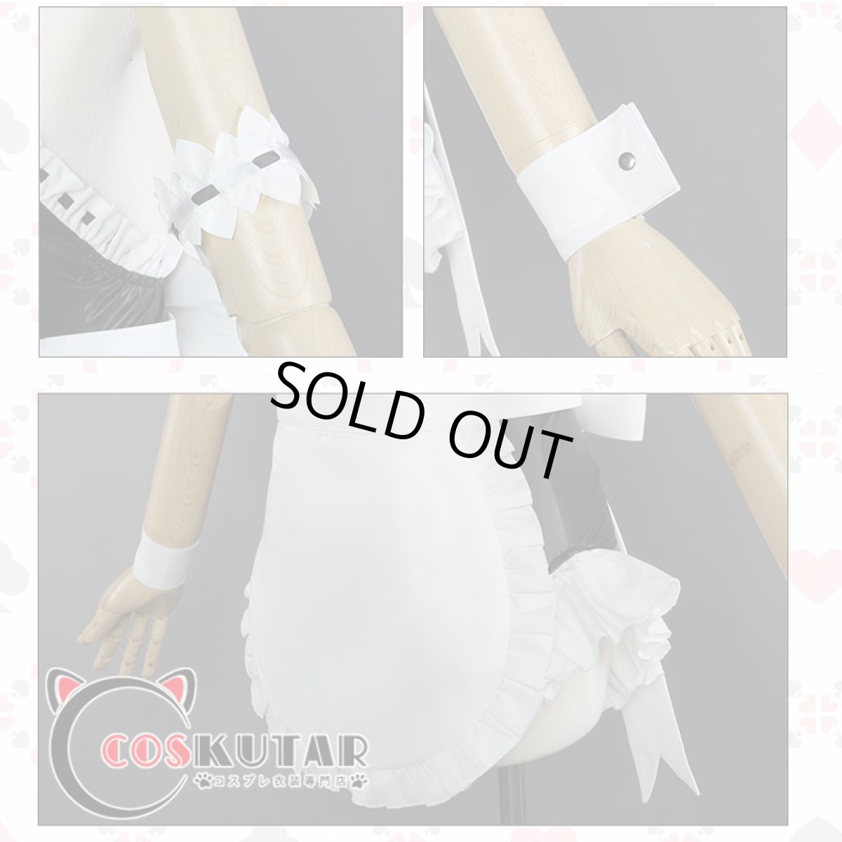 画像12: Re：ゼロから始める異世界生活 バニーガール レム ラム コスプレ衣装 (12)