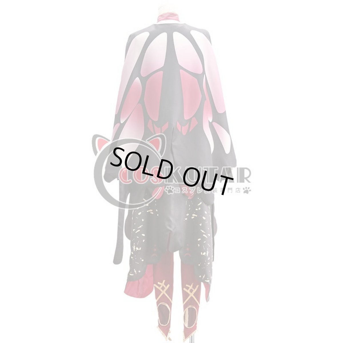 画像2: あんさんぶるスターズ！ スカウト！胡蝶の夢 朱桜司 コスプレ衣装 (2)