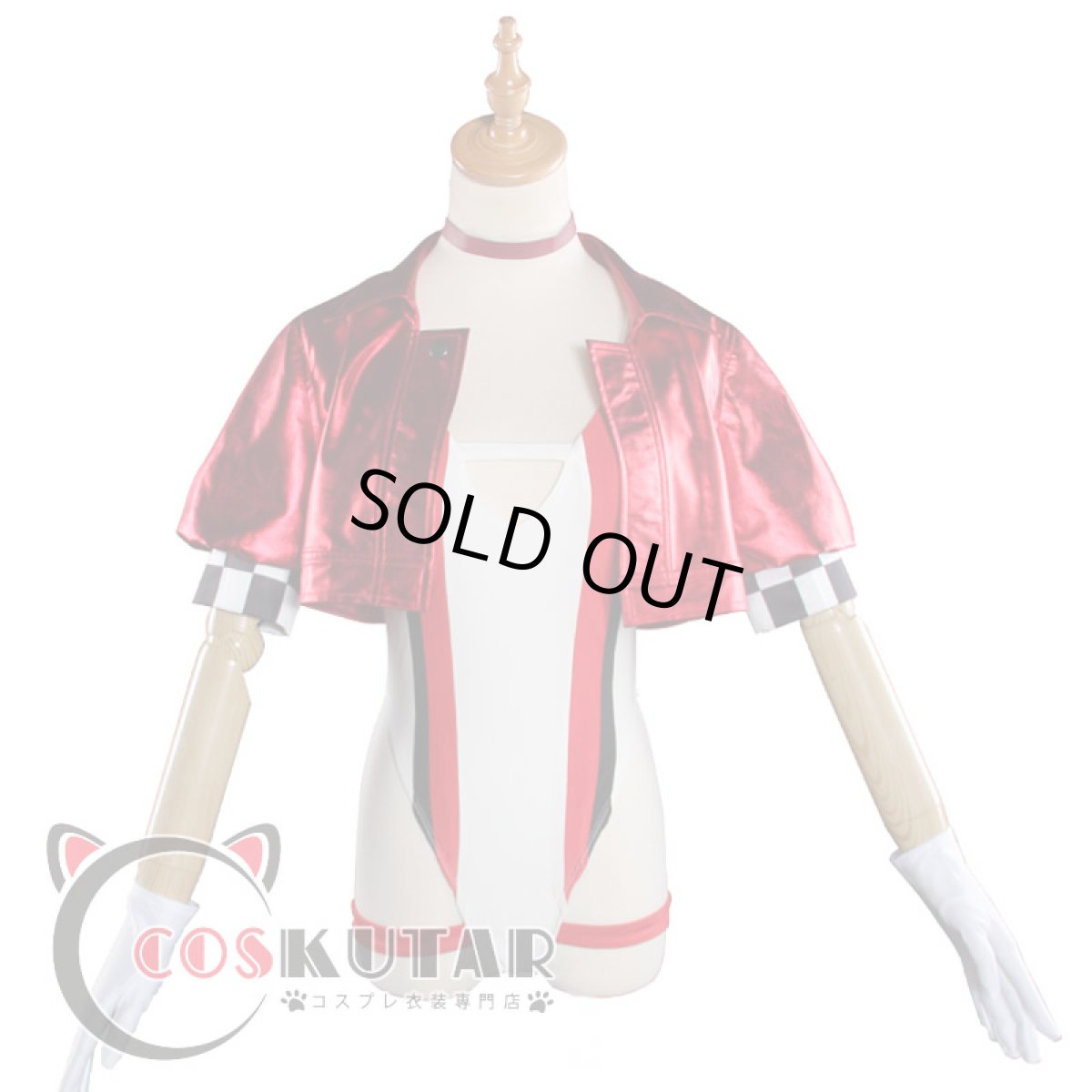 画像5: FGO Fate/extella Fes 赤セイバー ネロ・クラウディウス RACING Ver. コスプレ衣装 (5)