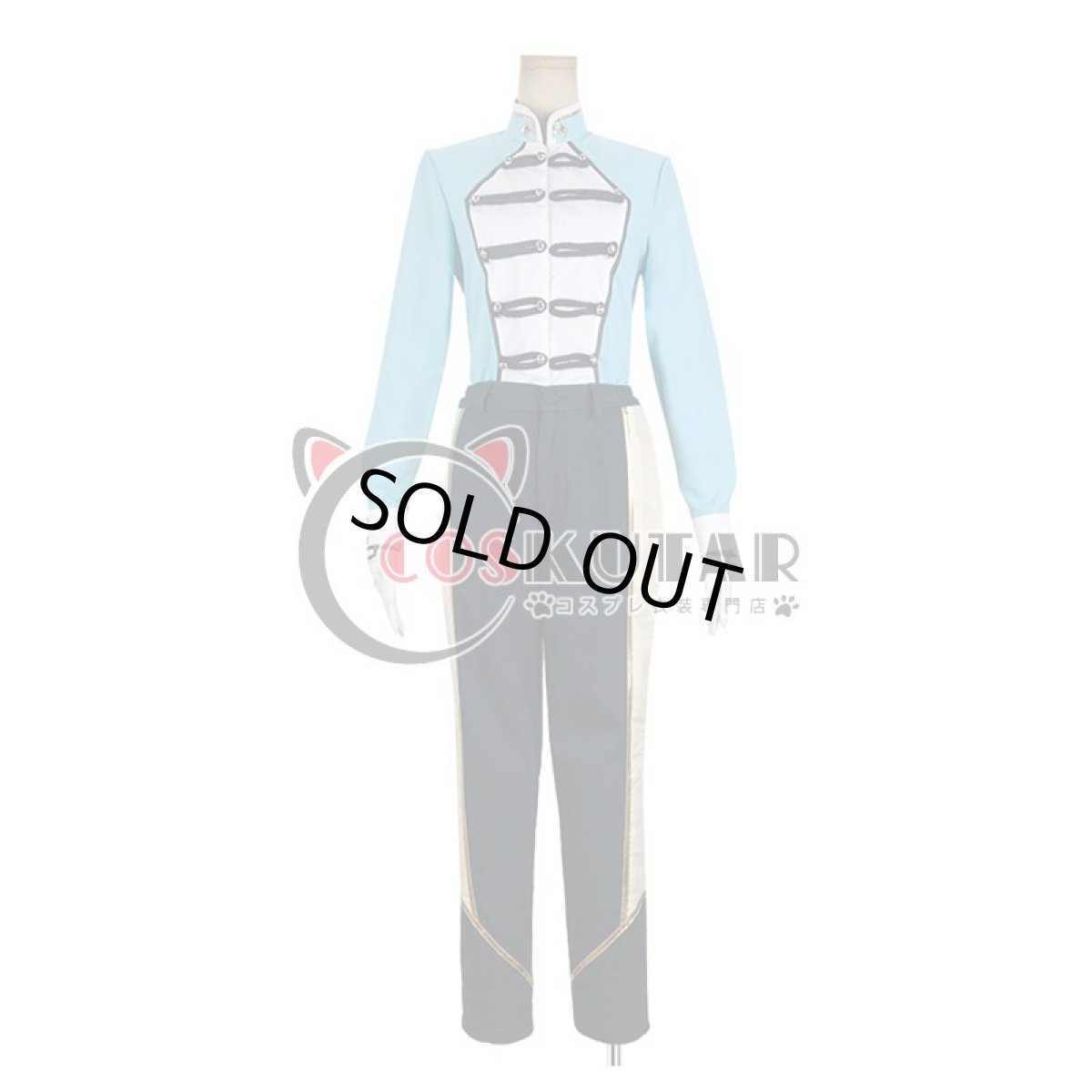 画像7: あんさんぶるスターズ！ レクイエム＊誓いの剣と返礼祭 月永レオ コスプレ衣装 (7)