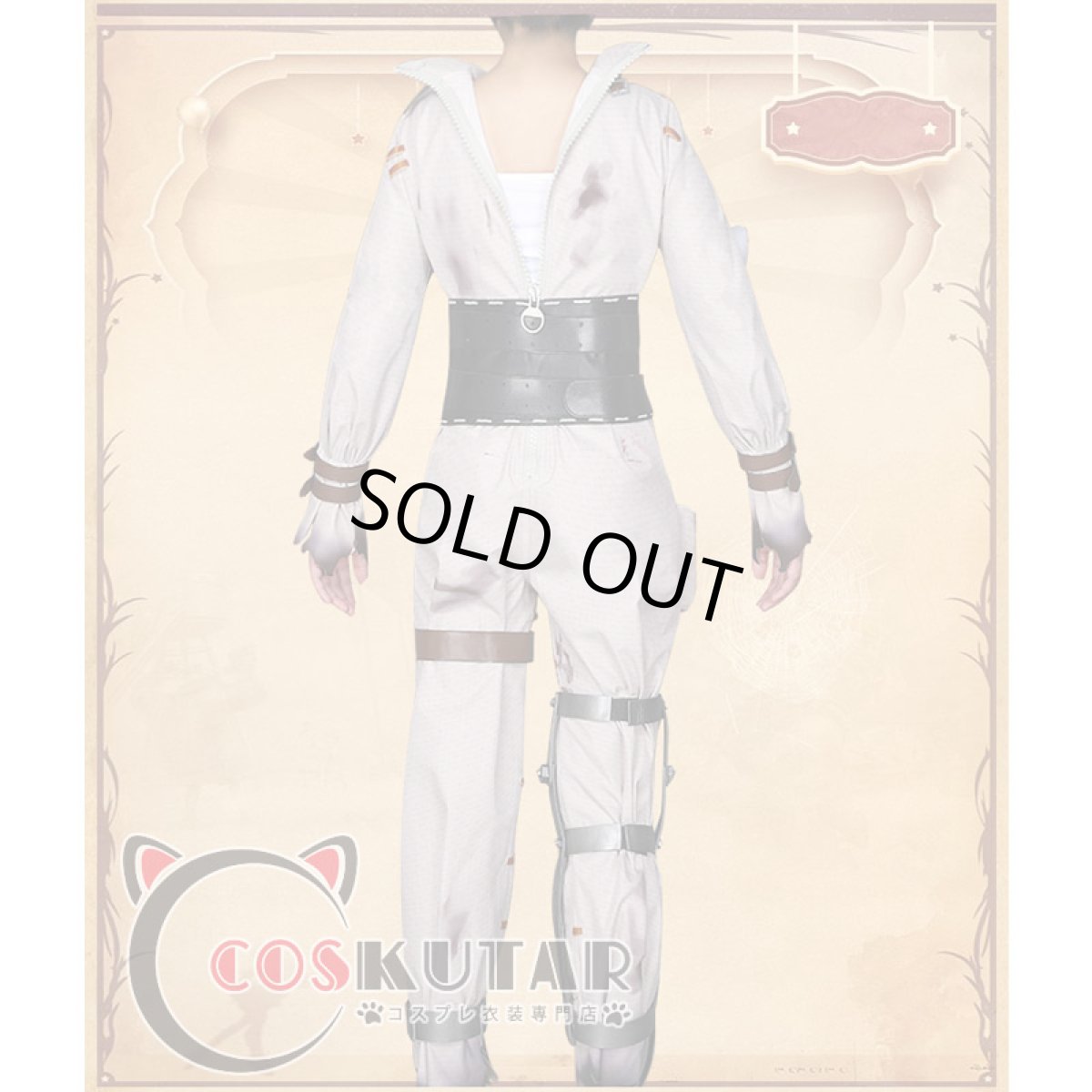 画像4: 第五人格 identityV 偽笑症 機械技師 トレイシー コスプレ衣装 (4)