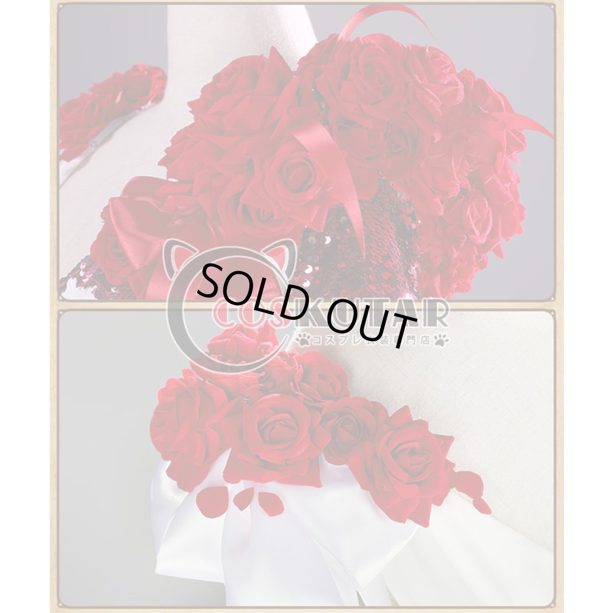 画像14: 第五人格 IdentityV スカーレットの新婦 調香師 ウィラ・ナイエル コスプレ衣装 (14)