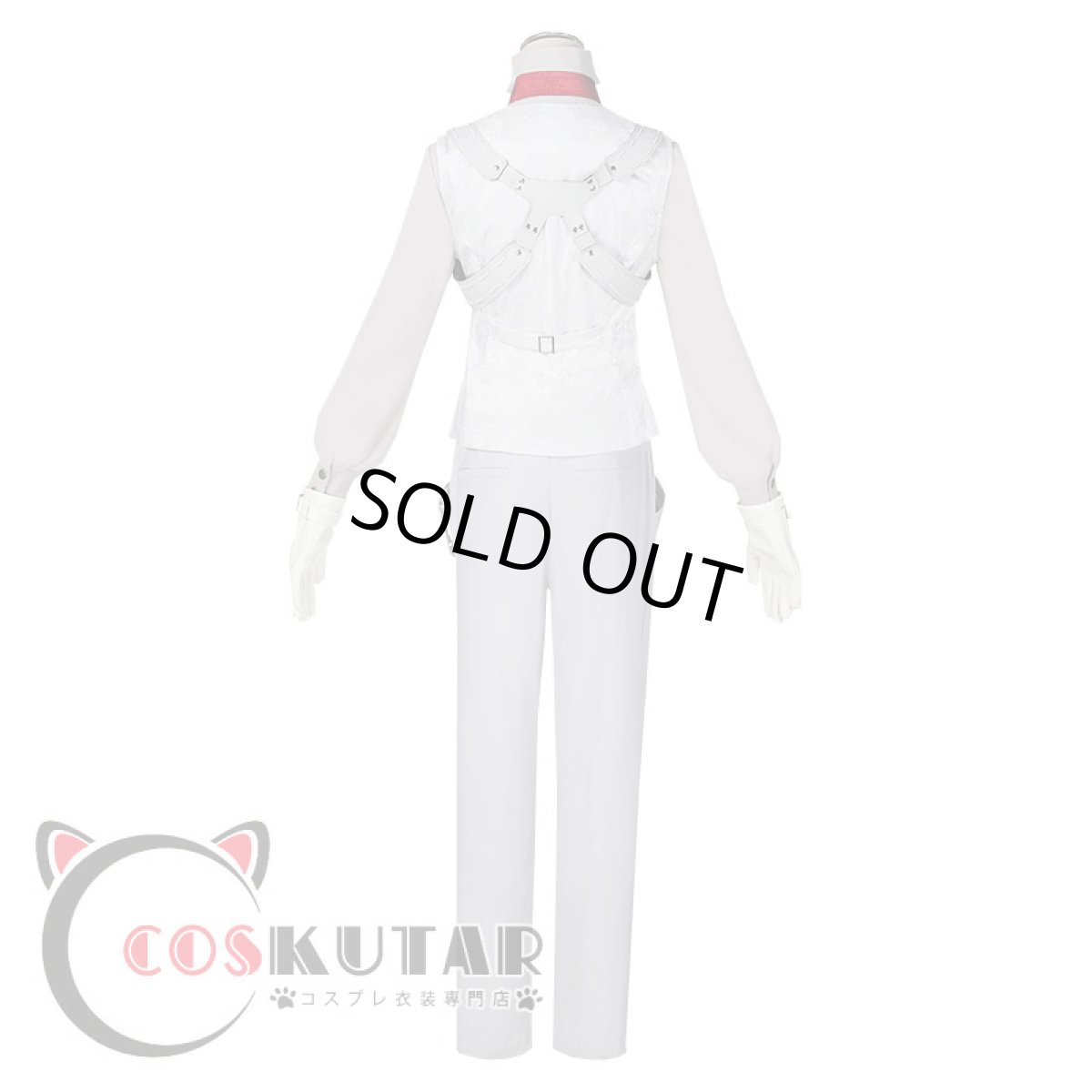 画像4: 第五人格 IdentityV レクイエム 白黒無常 謝必安 コスプレ衣装 (4)