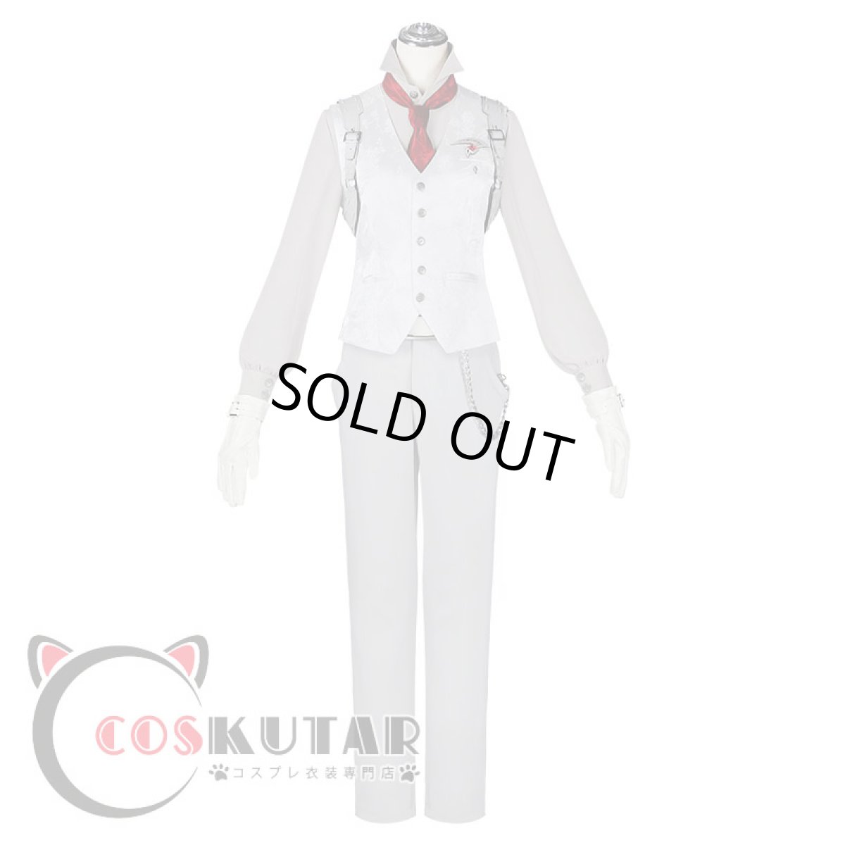 画像2: 第五人格 IdentityV レクイエム 白黒無常 謝必安 コスプレ衣装 (2)