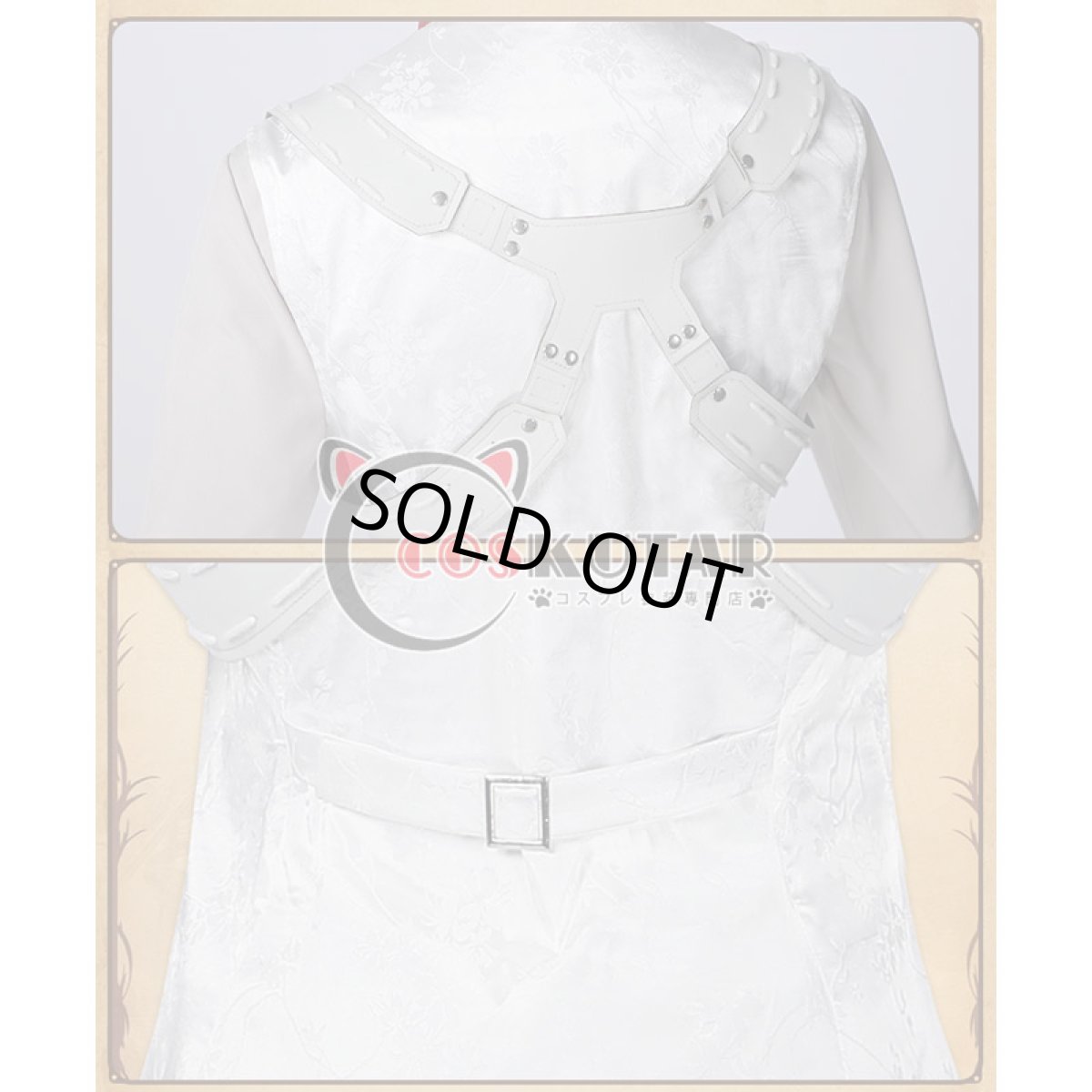 画像5: 第五人格 IdentityV レクイエム 白黒無常 謝必安 コスプレ衣装 (5)