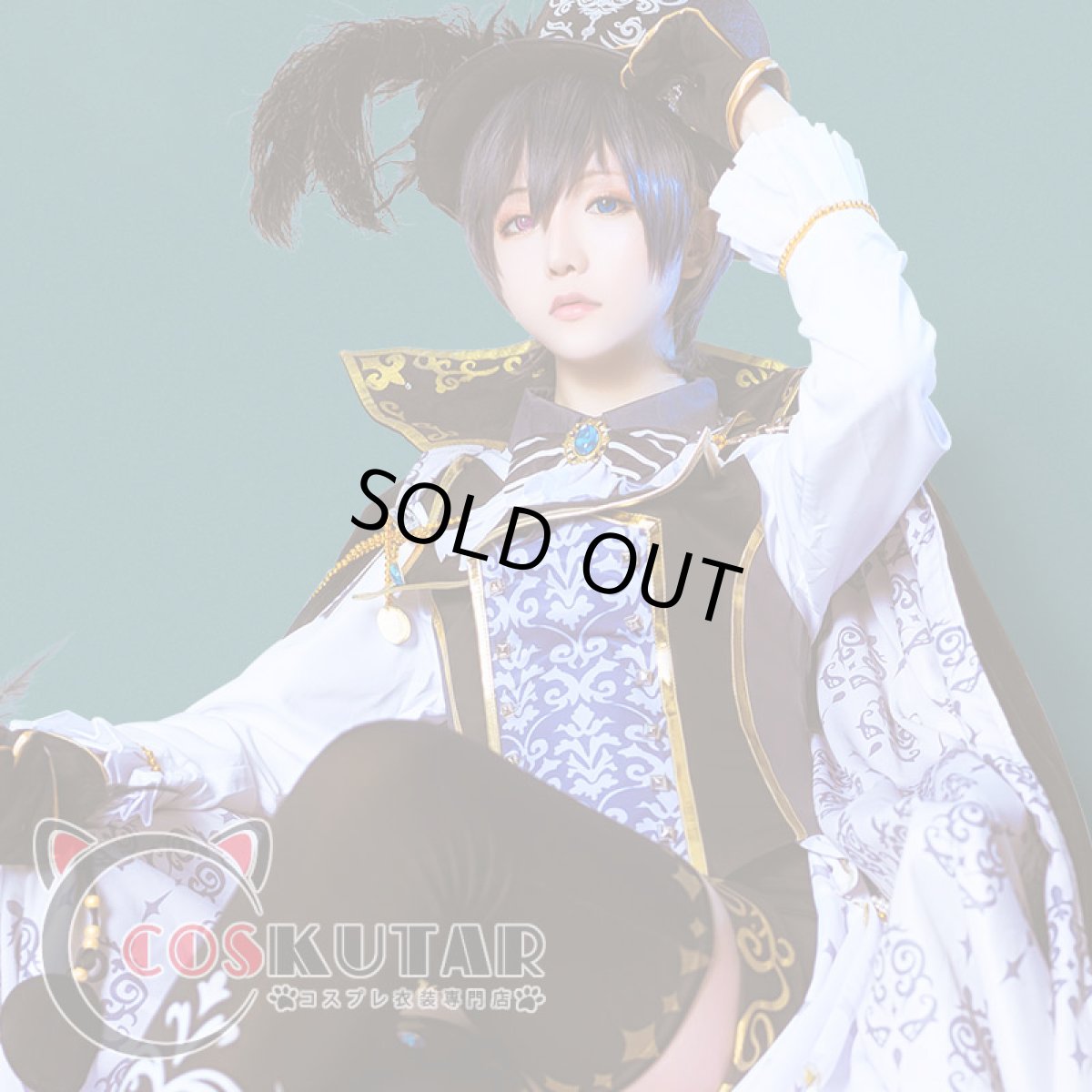 画像3: 黒執事 Book of Circus 夢王国と眠れる100人の王子様 太陽 覚醒 シエル・ファントムハイヴ コスプレ衣装 (3)