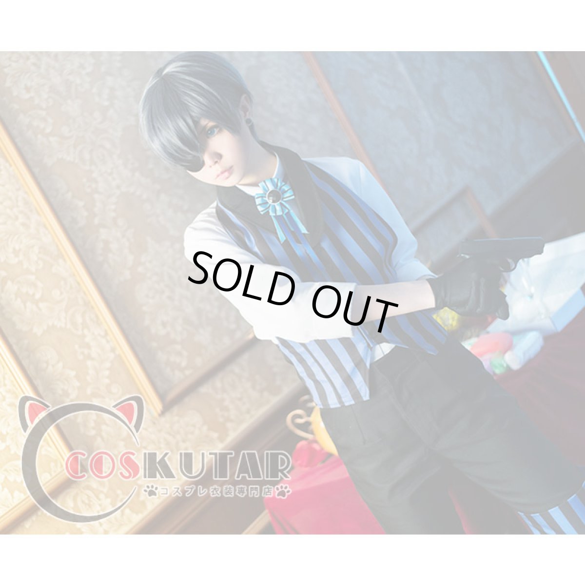 画像3: 黒執事 Book of the Atlantic シエル・ファントムハイヴ コスプレ衣装 (3)