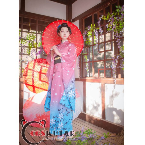 鬼滅の刃 恋雪 着物 コスプレ衣装｜COSKUTARコスプレ衣装専門店