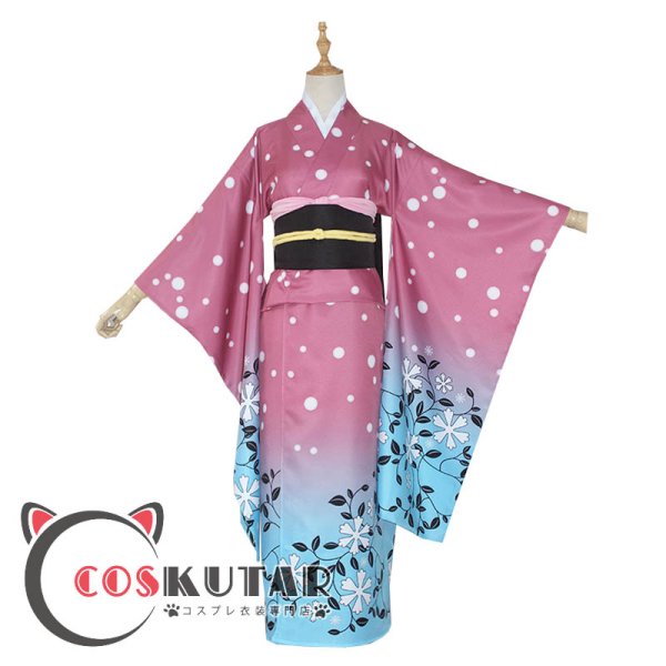 鬼滅の刃 恋雪 着物 コスプレ衣装｜COSKUTARコスプレ衣装専門店