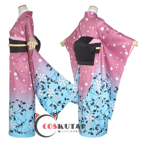 鬼滅の刃 恋雪 着物 コスプレ衣装｜COSKUTARコスプレ衣装専門店