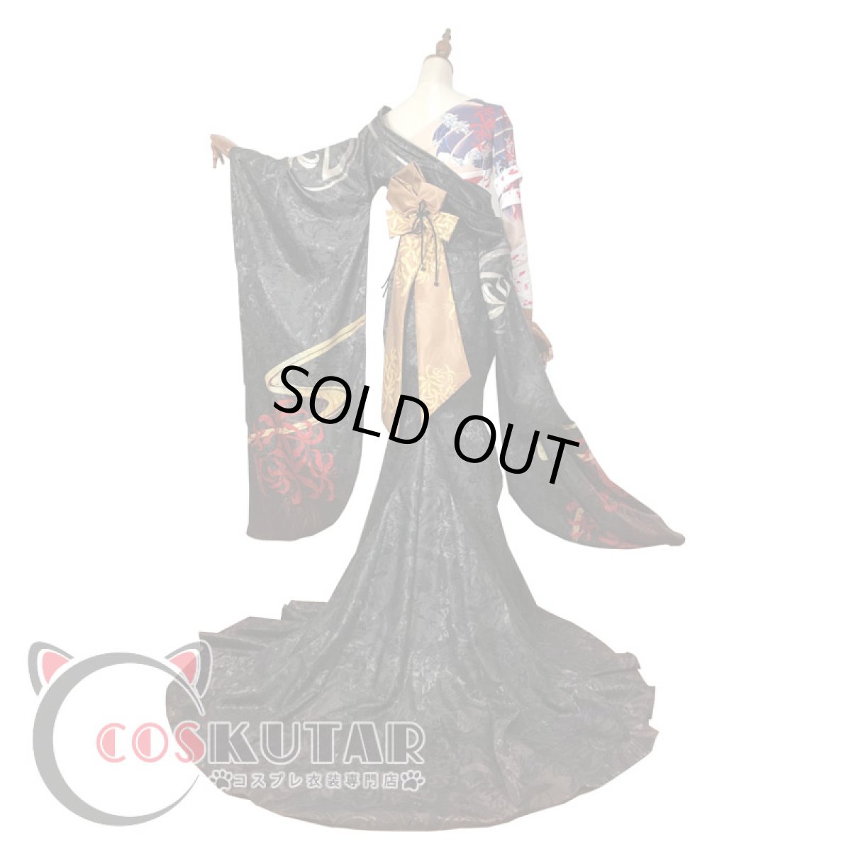 画像4: 第五人格 IdentityV 芸者 血まみれの扇 美人相 美智子 コスプレ衣装 (4)