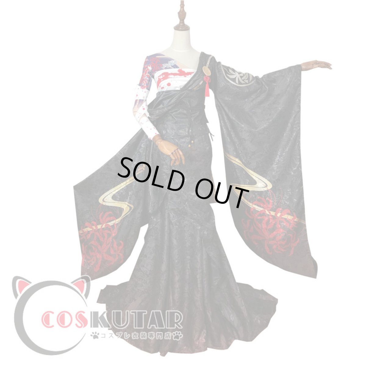 画像3: 第五人格 IdentityV 芸者 血まみれの扇 美人相 美智子 コスプレ衣装 (3)