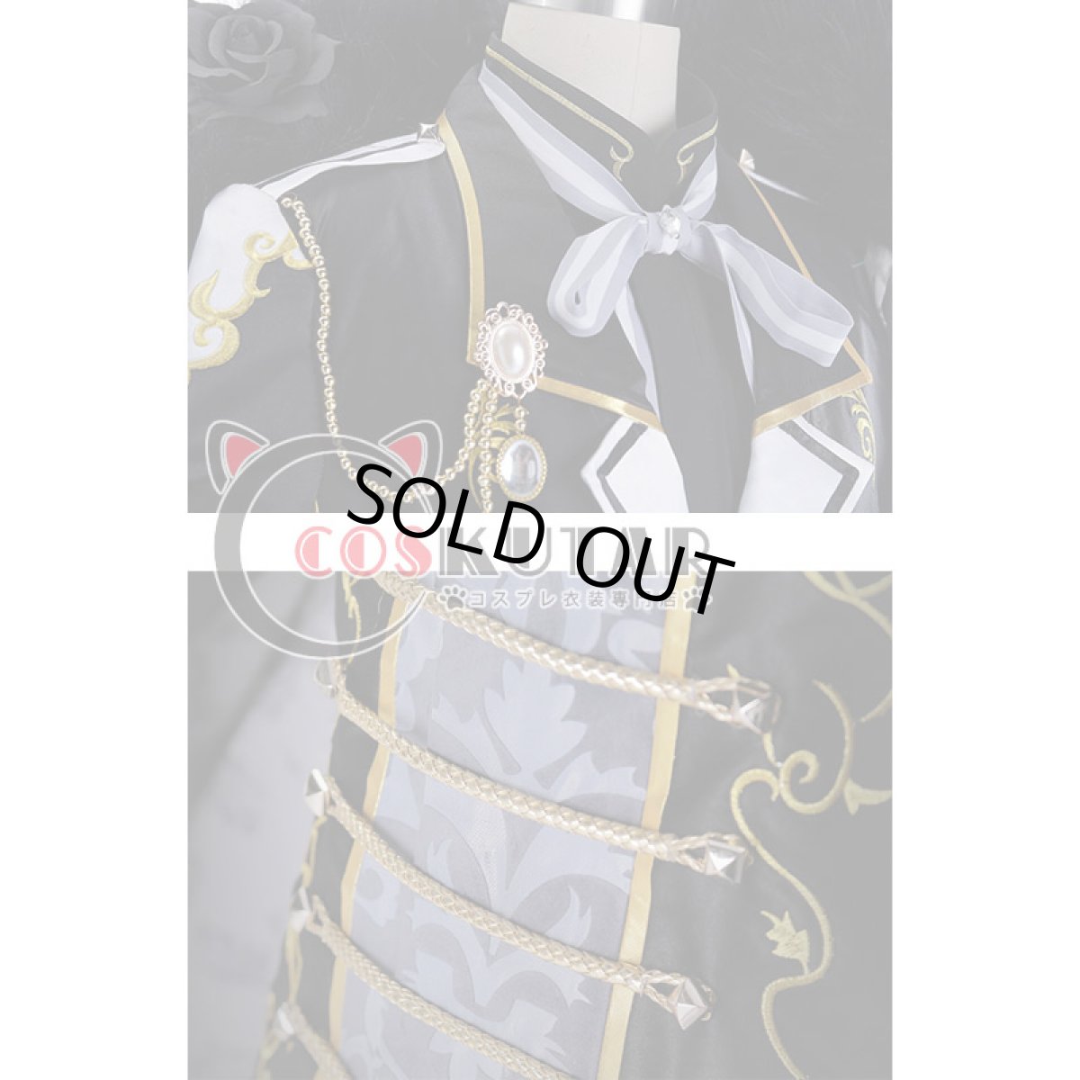 画像8: 黒執事 Book of Circus 夢王国と眠れる100人の王子様  覚醒後 太陽 セバスチャン コスプレ衣装 (8)