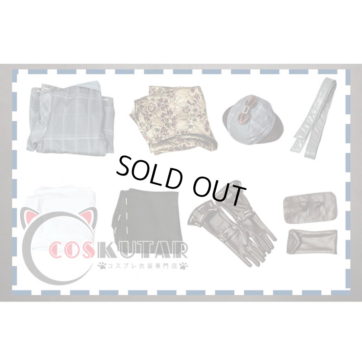 画像7: 第五人格 identityV Mr.ミステリー 傭兵 ナワーブ・サベダー コスプレ衣装 (7)