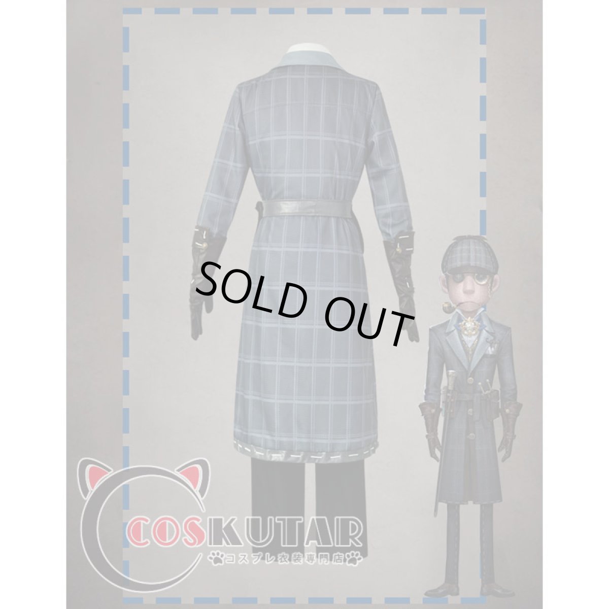 画像5: 第五人格 identityV Mr.ミステリー 傭兵 ナワーブ・サベダー コスプレ衣装 (5)