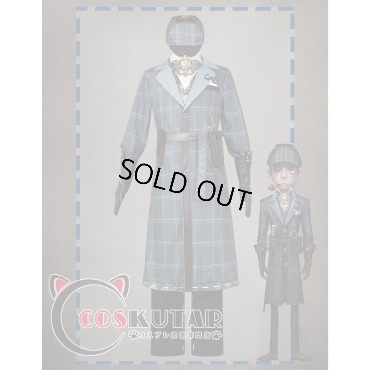 画像3: 第五人格 identityV Mr.ミステリー 傭兵 ナワーブ・サベダー コスプレ衣装 (3)