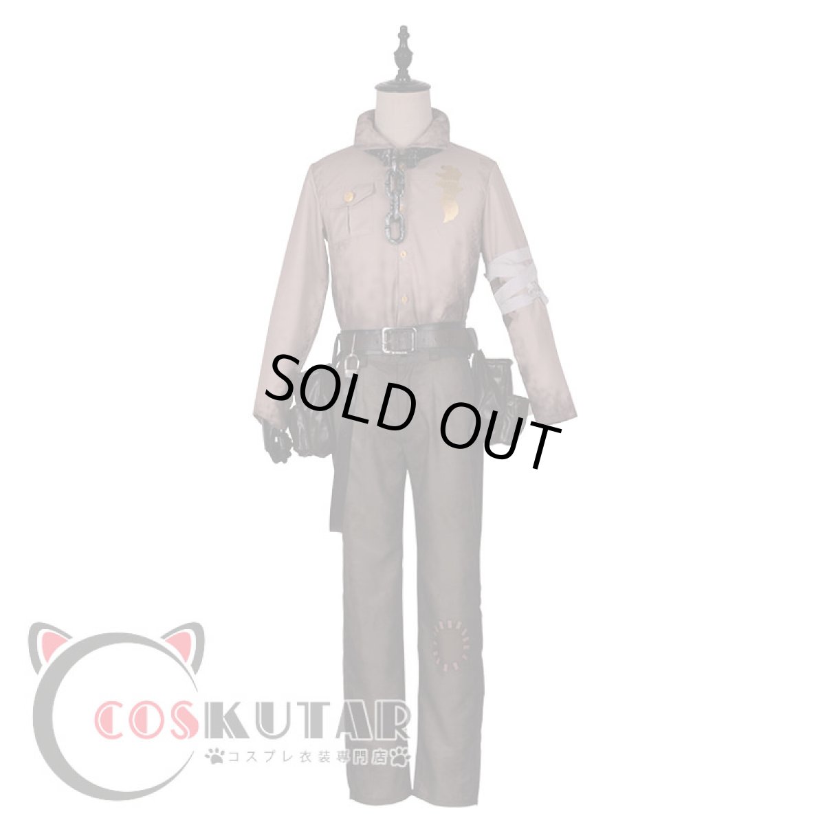 画像2: 第五人格 IdentityV ボア 囚人 コスプレ衣装 (2)