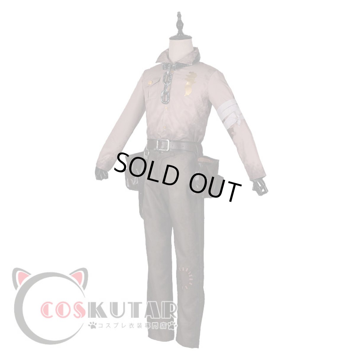 画像3: 第五人格 IdentityV ボア 囚人 コスプレ衣装 (3)