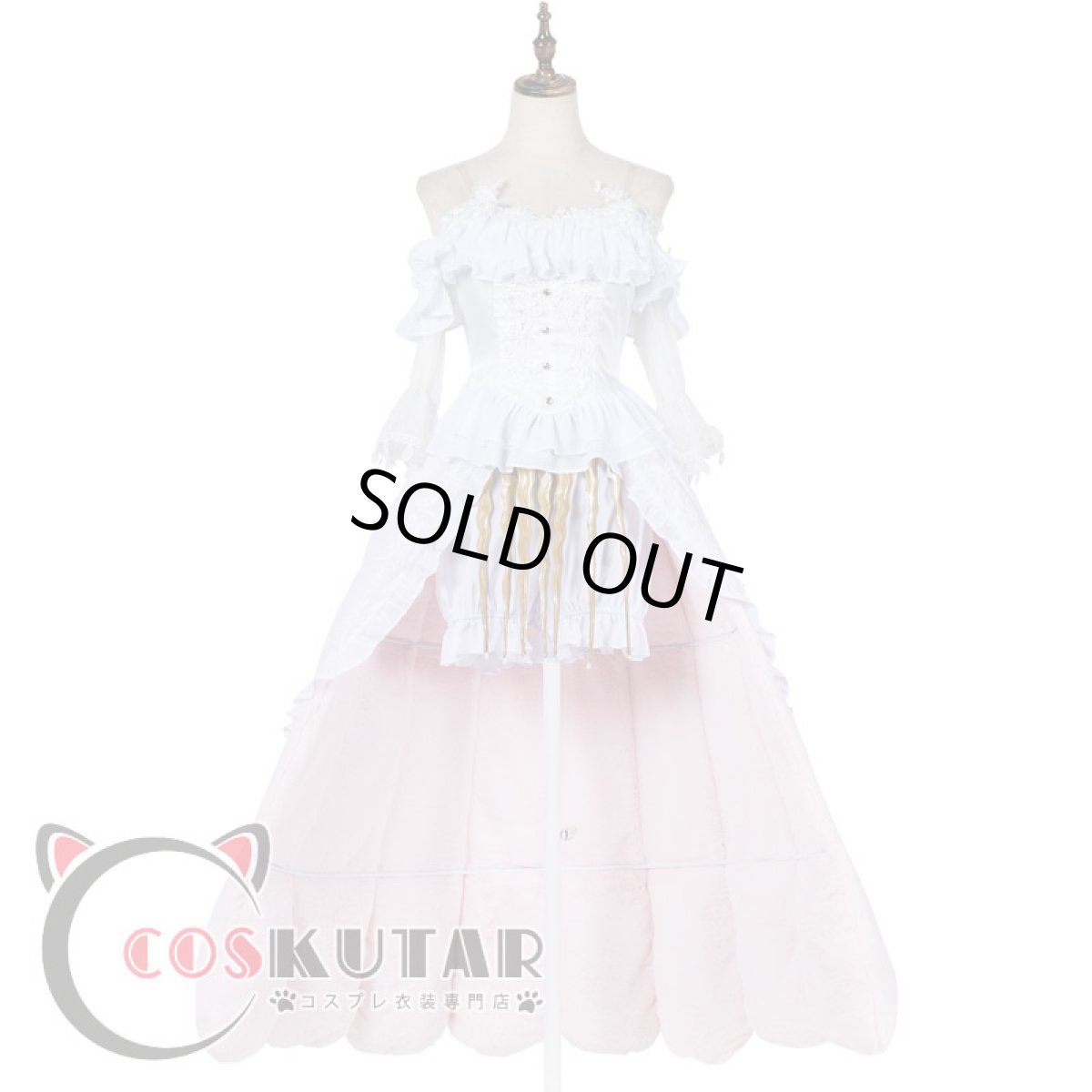 画像3: 第五人格 identityV レディ・ベラ 血の女王 マリー コスプレ衣装 (3)