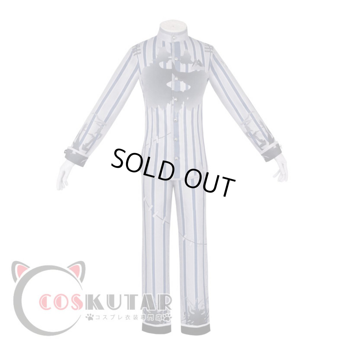 画像2: 第五人格 IdentityV ロールシャッハ医師 納棺師 イソップ・カール コスプレ衣装 (2)