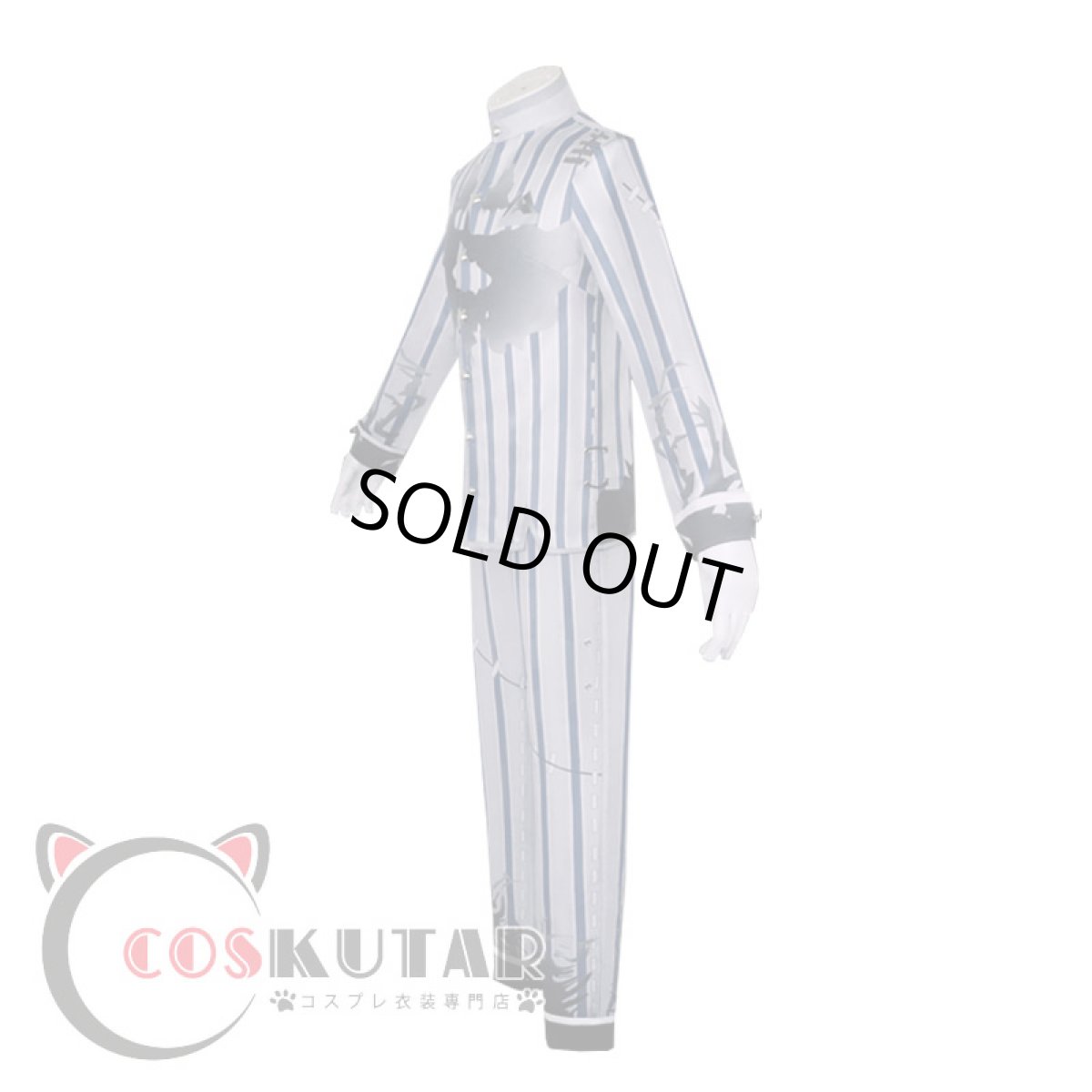 画像3: 第五人格 IdentityV ロールシャッハ医師 納棺師 イソップ・カール コスプレ衣装 (3)