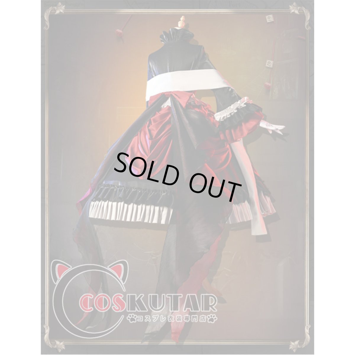 画像3: 第五人格 IdentityV 仲夏茶会 血の女王 マリー コスプレ衣装 (3)