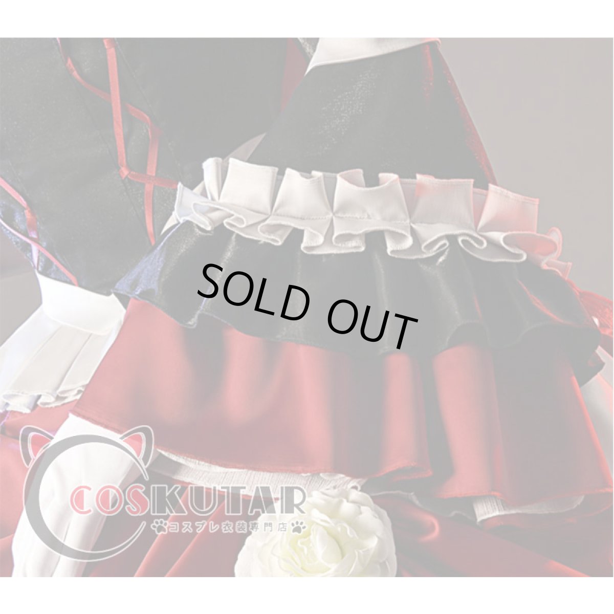 画像6: 第五人格 IdentityV 仲夏茶会 血の女王 マリー コスプレ衣装 (6)