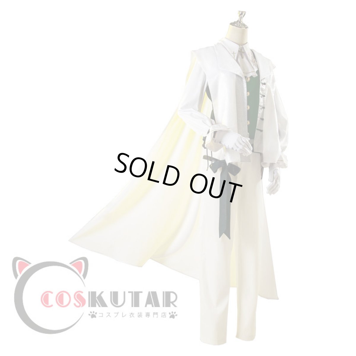 画像3: 第五人格 IdentityV 仲夏茶会 納棺師 イソップ・カール コスプレ衣装 (3)