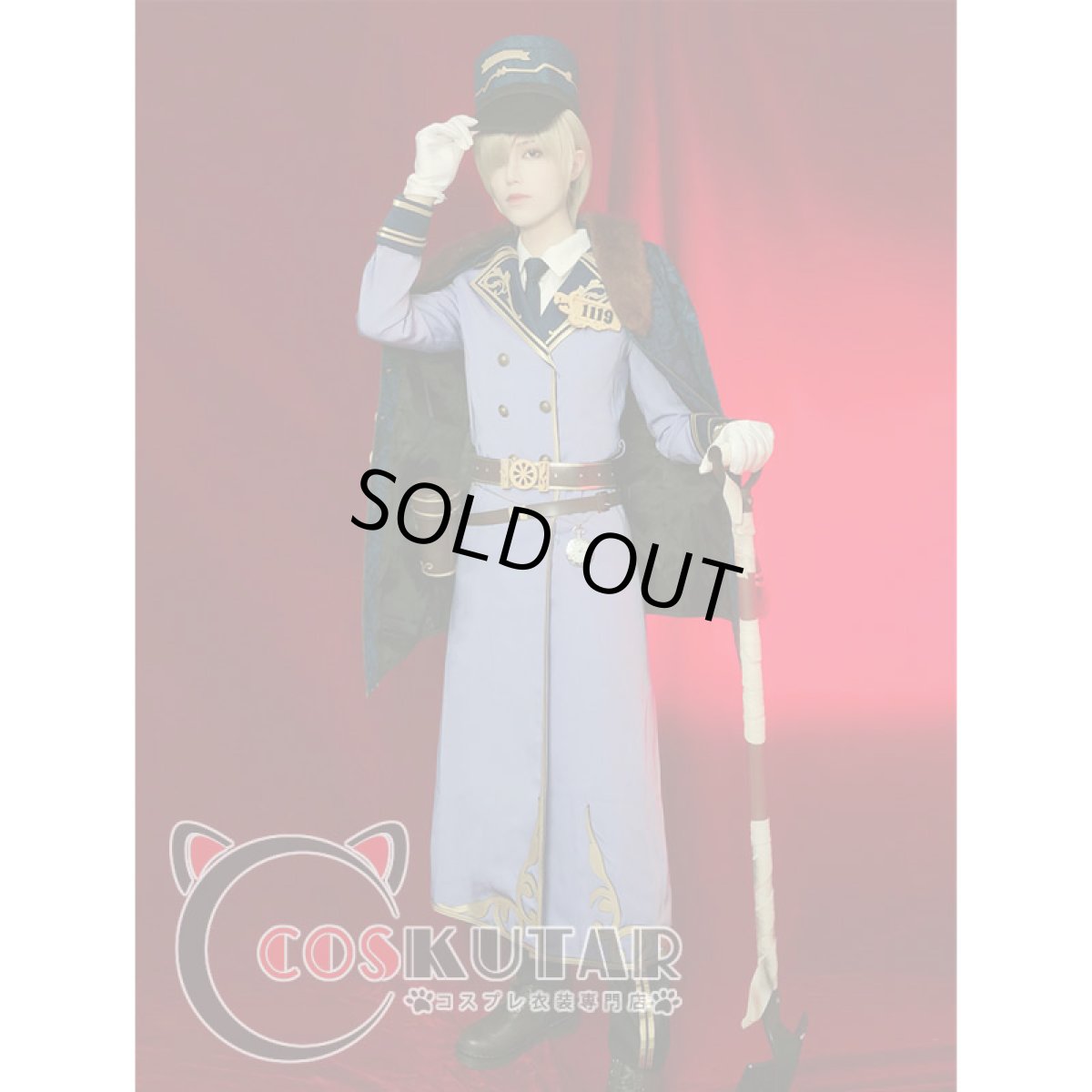 画像9: 第五人格 IdentityV 車掌 墓守 アンドルー コスプレ衣装 (9)