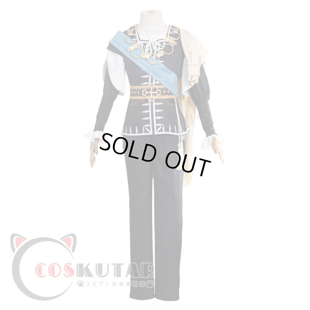 画像2: 第五人格 IdentityV ハムレット 納棺師 イソップ・カール コスプレ衣装 修正版 (2)