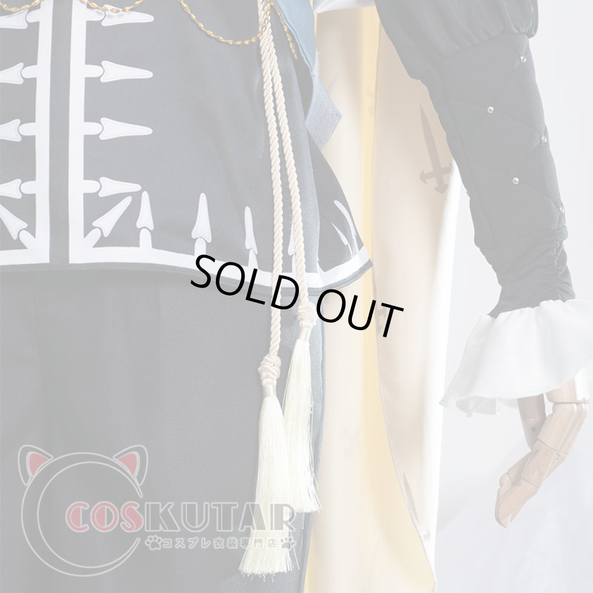 画像8: 第五人格 IdentityV ハムレット 納棺師 イソップ・カール コスプレ衣装 修正版 (8)