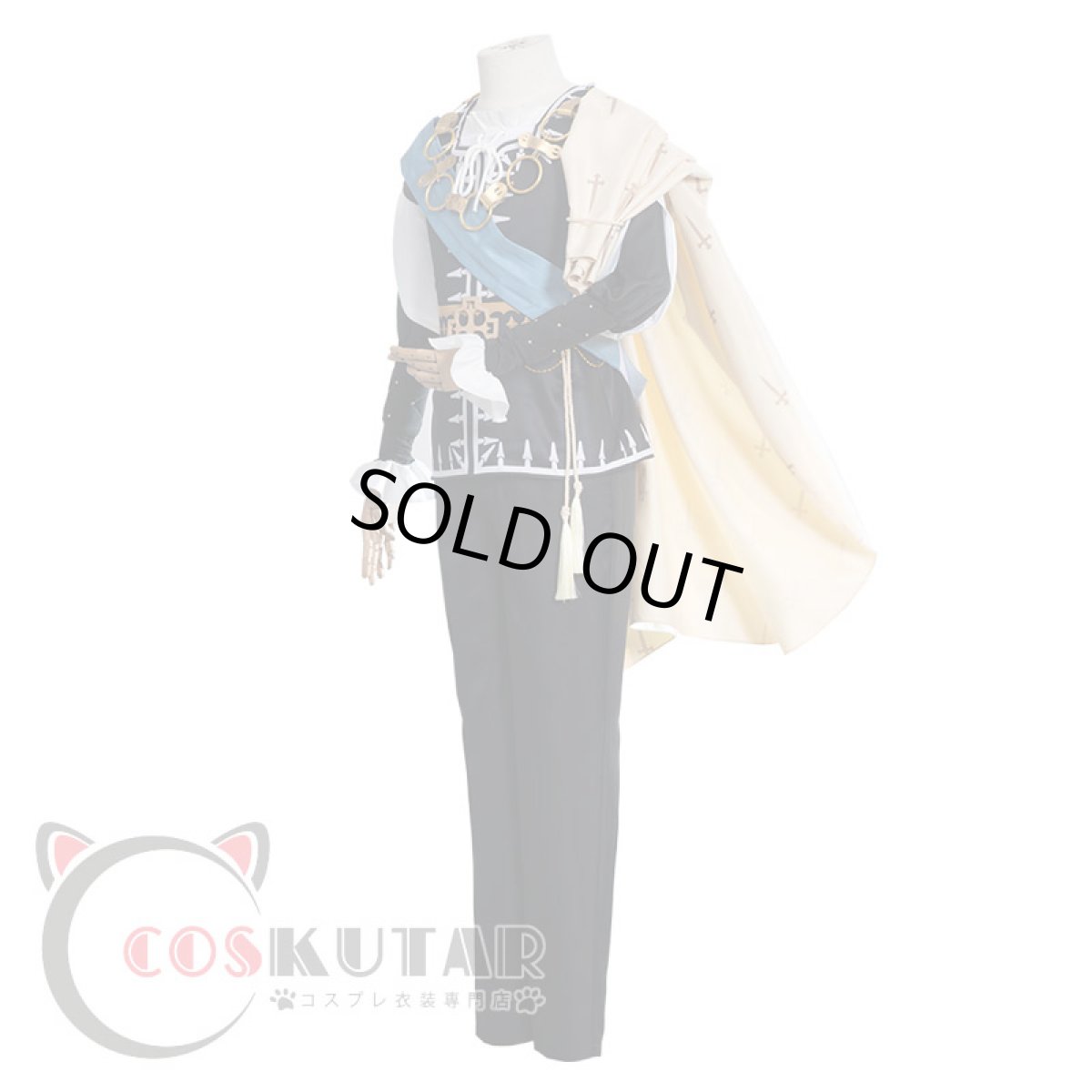 画像3: 第五人格 IdentityV ハムレット 納棺師 イソップ・カール コスプレ衣装 修正版 (3)