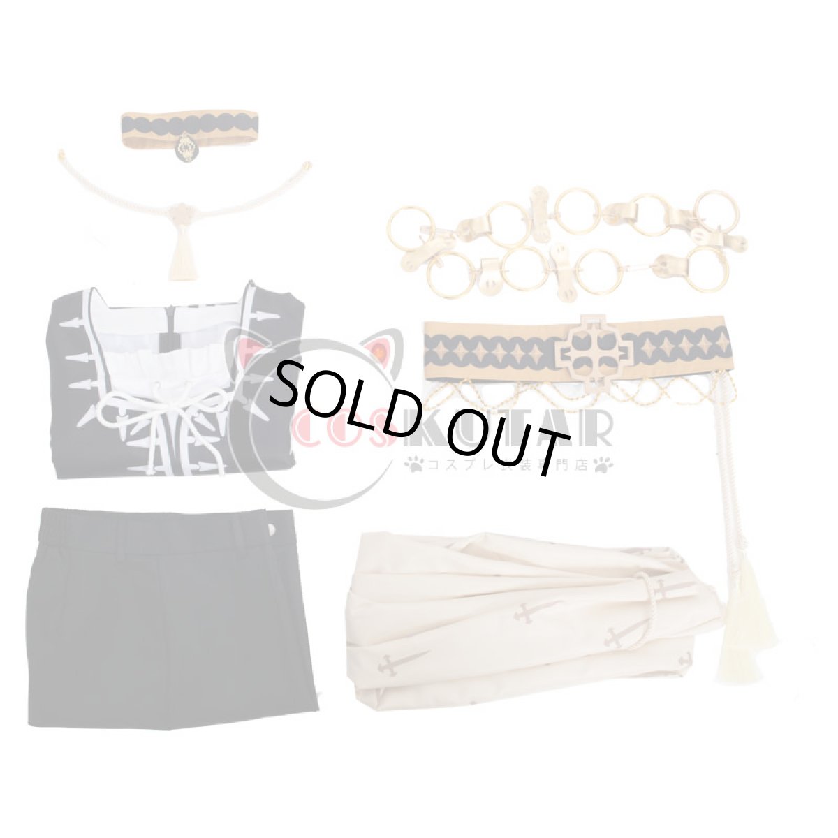 画像13: 第五人格 IdentityV ハムレット 納棺師 イソップ・カール コスプレ衣装 修正版 (13)