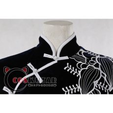 画像6: 呪術廻戦 カンフー服 五条悟 コスプレ衣装 (6)