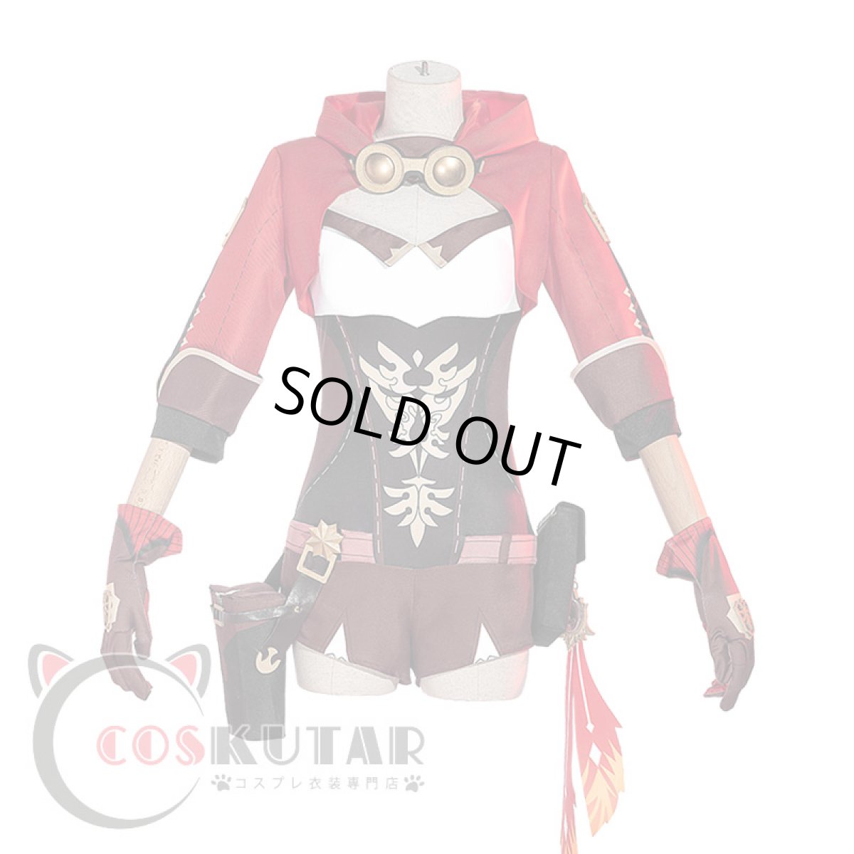 画像2: 原神 Genshin アンバー コスプレ衣装 (2)