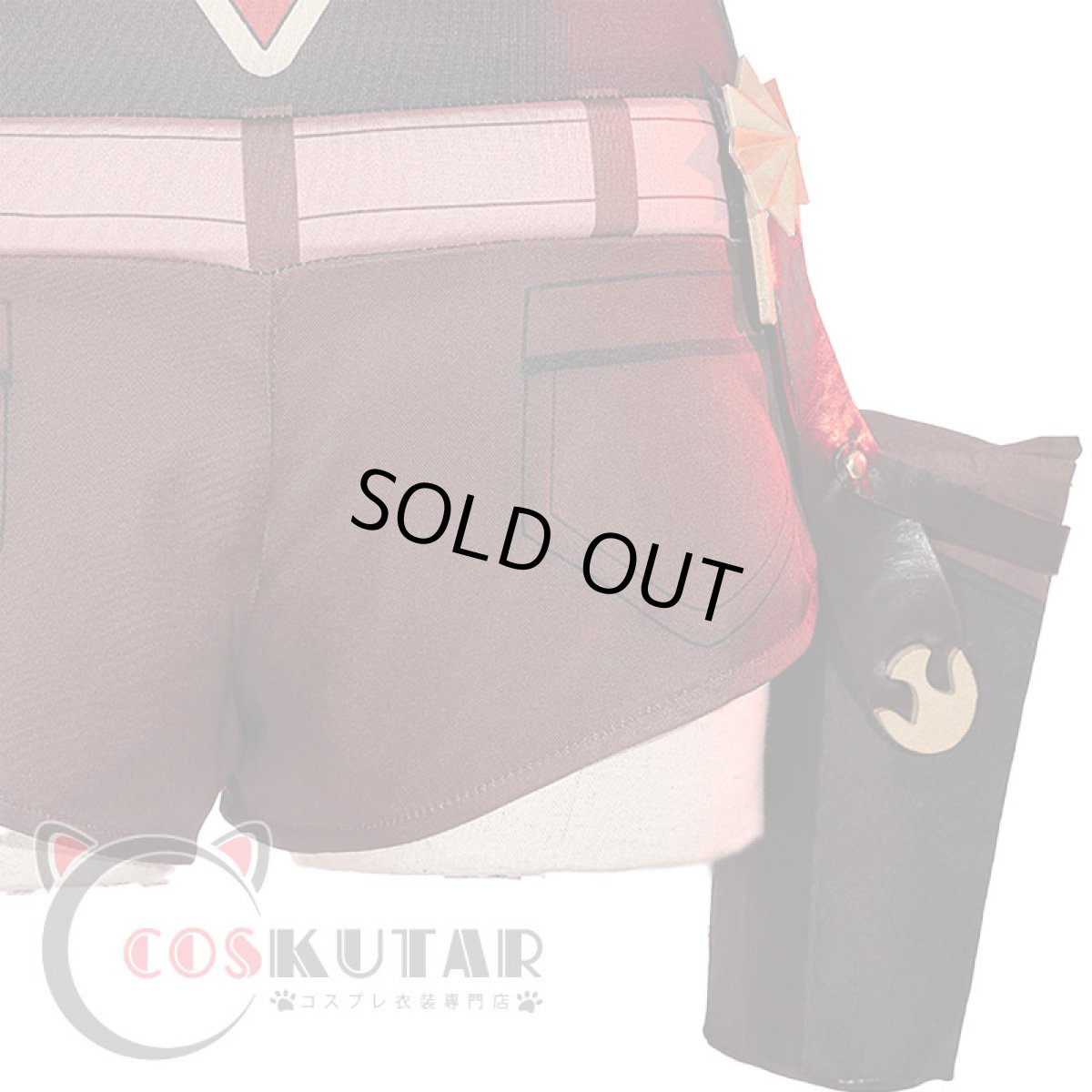 画像13: 原神 Genshin アンバー コスプレ衣装 (13)