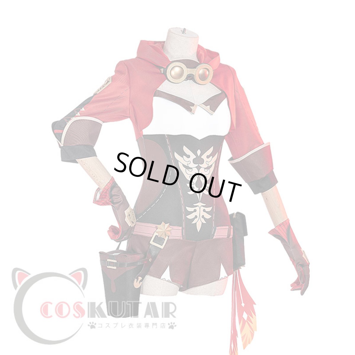 画像4: 原神 Genshin アンバー コスプレ衣装 (4)