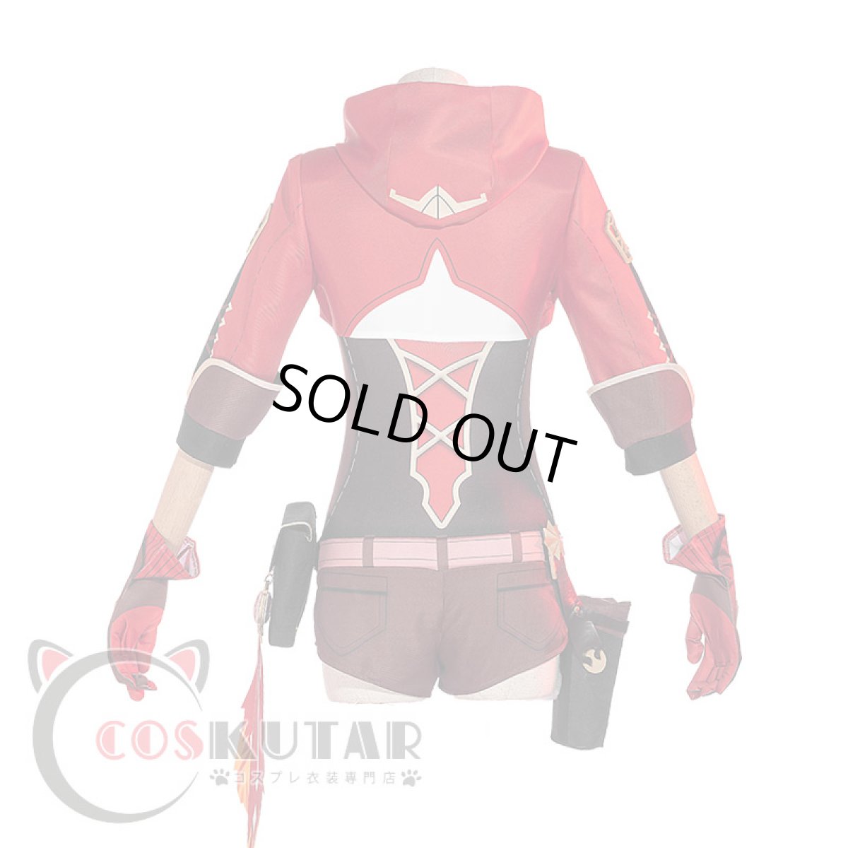 画像5: 原神 Genshin アンバー コスプレ衣装 (5)