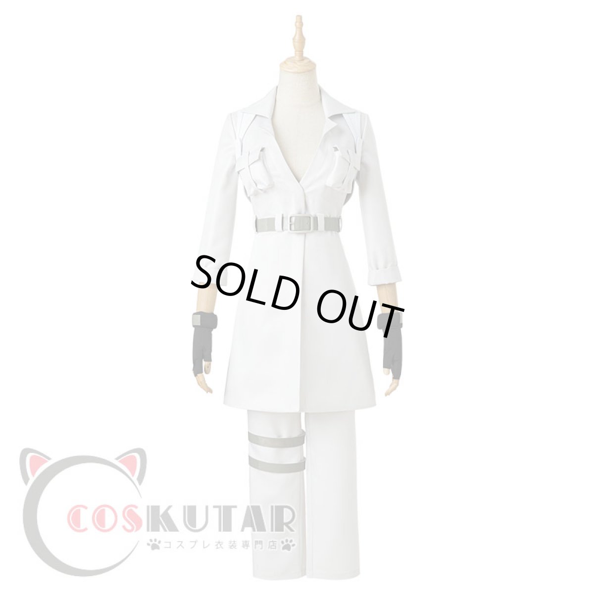 画像2: はたらく細胞BLACK 白血球（1196）コスプレ衣装 (2)