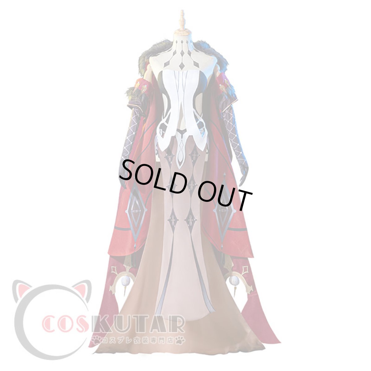 画像2: 原神 Genshin シニョーラ 淑女 コスプレ衣装 (2)