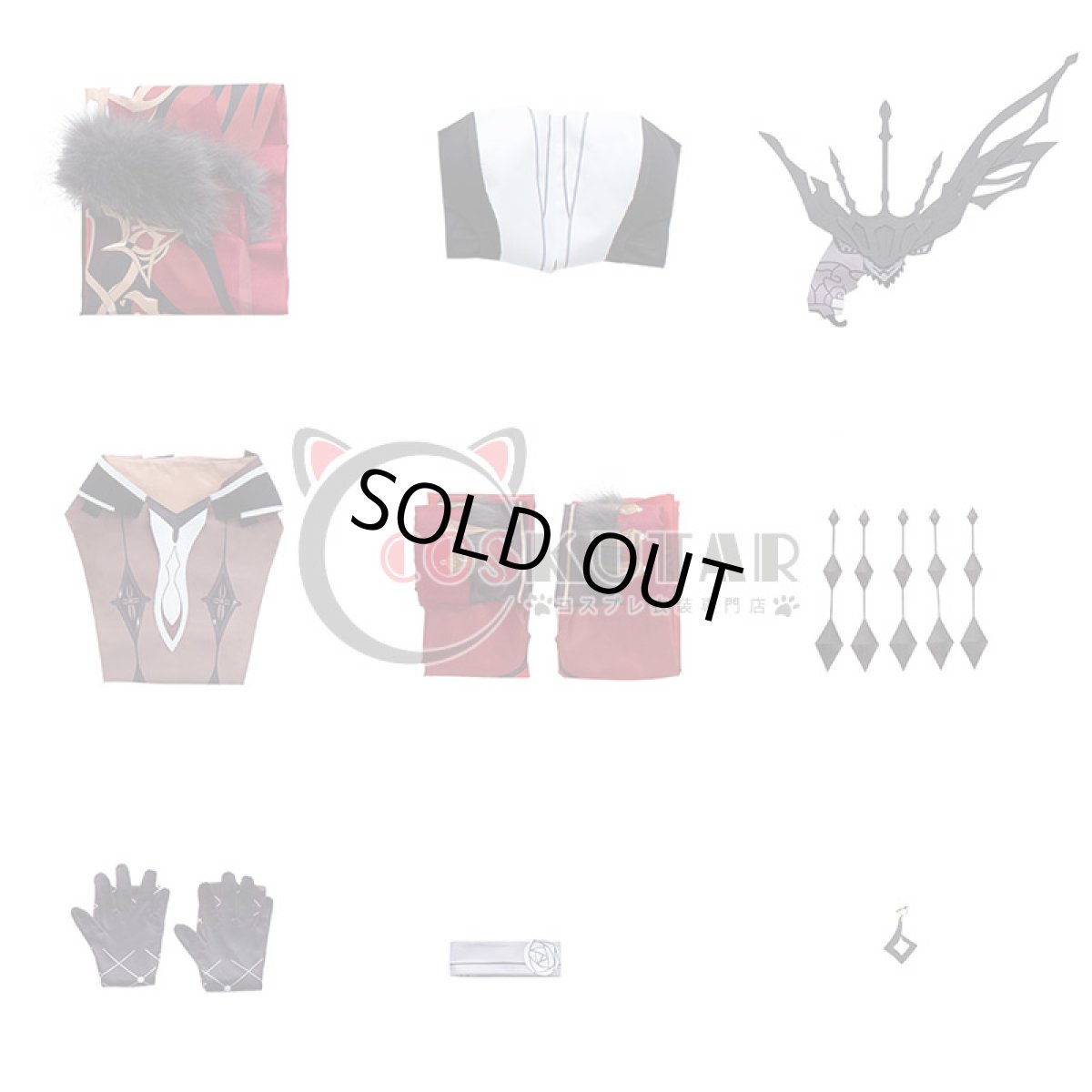 画像17: 原神 Genshin シニョーラ 淑女 コスプレ衣装 (17)