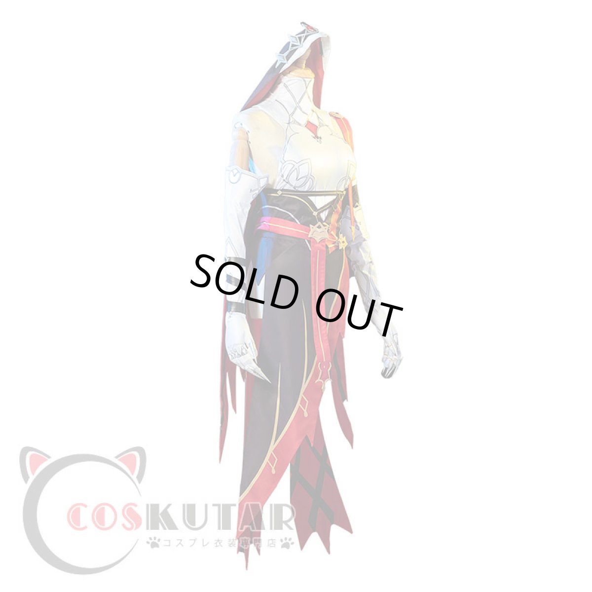 画像7: 原神 Genshin ロサリア コスプレ衣装 (7)