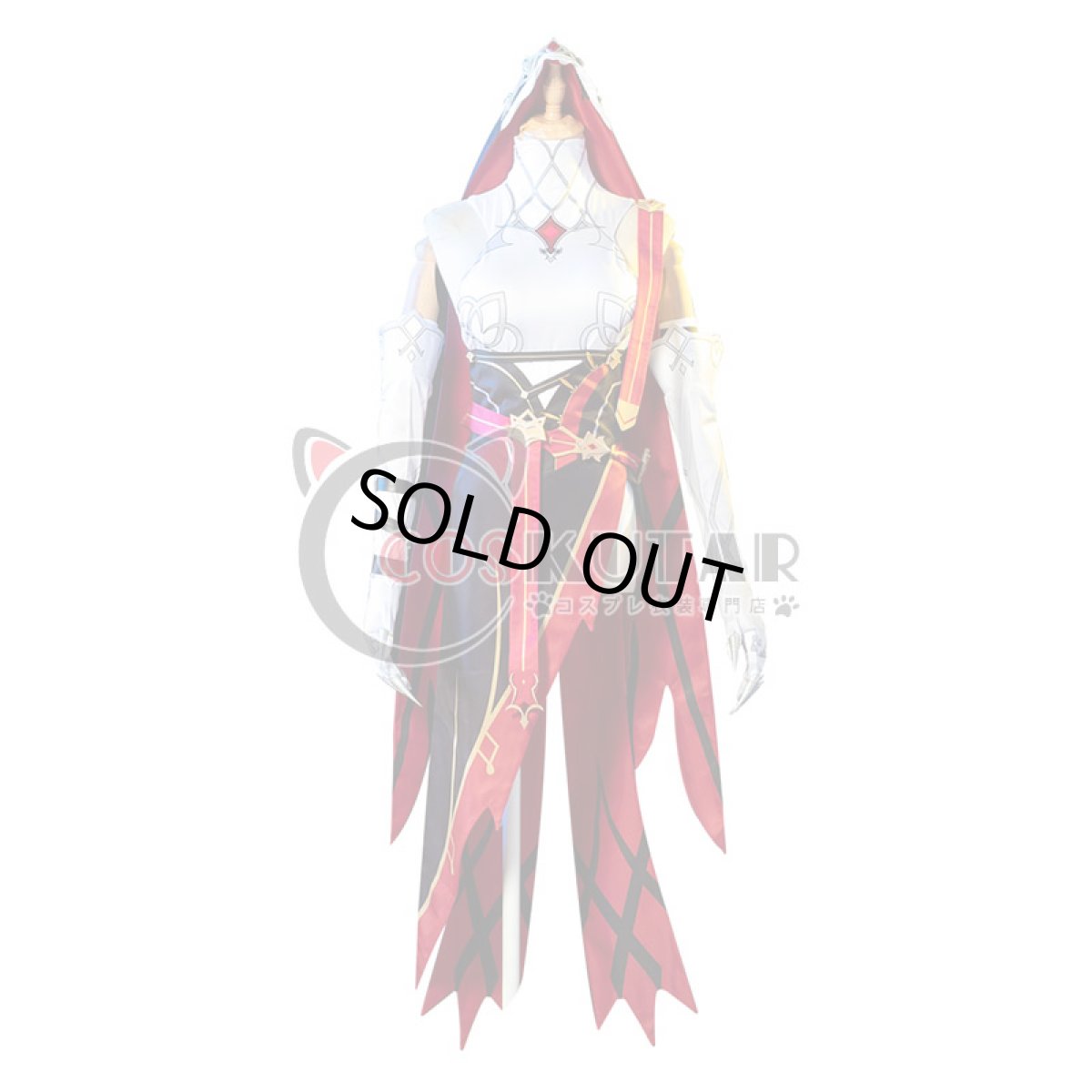 画像5: 原神 Genshin ロサリア コスプレ衣装 (5)